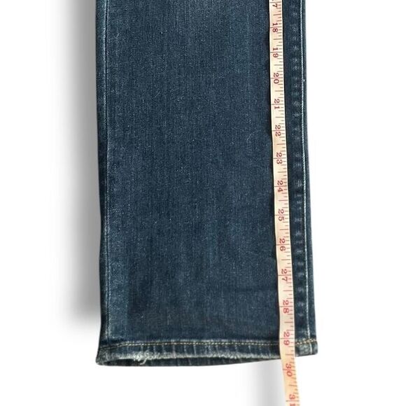 Rock & Republic Jeans Women's 16 Blue Pull-on Slimming Denim Cure Distressed - Picture 15 of 15